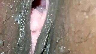 stepdad pounds cute teen pussy doggystyle bent over