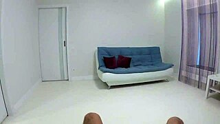 Beautiful blonde teen 18+ chokes on oversized cock deepthroat pov homemade