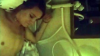 skinny brunette babe tied up fingered fucked slapped till she squirts wildly