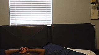 Busty tattooed black milf rides drblackjohnsonxxx monster cock cowgirl