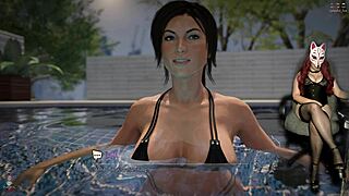 i messd up croft ep 17 in sexy black bikini
