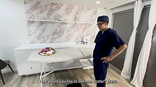 whoa doc's big cock stretches curvy colombian milf patient's wet pussy 😍🍆