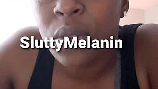 ebony milf treats black penis yeast infection with mouth