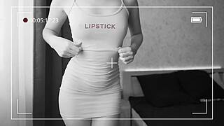 trying these sexy dresses, perfect curvy body ass shake tease you?