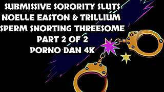 Frat boy, wanna watch me pound Trillium till she squirts on my cock?