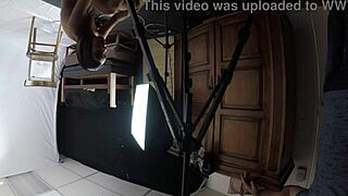 Mandy Mynxx Gags on Choking Deepthroat Sucking Skinny Slut Oral Cock Action