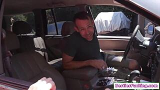 Three Ebony Carwash BFFs Deepthroat Big Cocks For Cash