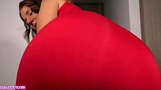 chastity lets out those teen farts for you