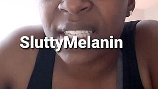 ebony milf treats black penis yeast infection with mouth