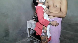 whoa indian milf maid's tight virgin ass gets brutally fucked by owner's monster cock real hindi