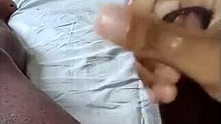 Amateur massages massive military monster cock in POV part 5. Homemade solo action heats up.