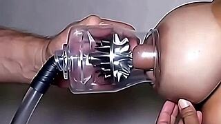 Long lactating nipples get sucked hard and milky