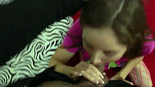 Skinny Brunette Teen Takes Deep Anal Gaping Then Huge Cum Facial Blast