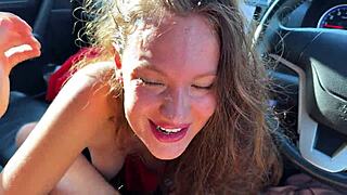 I Hitchhike Fuck Strangers Deepthroat Gagging Huge Cumshot!