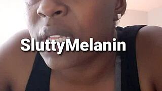 ebony milf treats black penis yeast infection with mouth