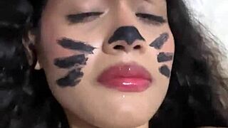 Halloween Petite Thinks Of Huge Cock Inside