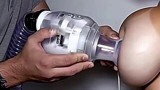 Long lactating nipples get sucked hard and milky