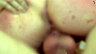 Blonde Milf Bent Over Doggystyle Assfucking in Fishnets