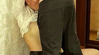 whoa check out this young skirt slut moaning on monster cock face fuck