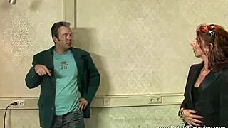 blonde delivers step-by-step relaxing blowjob instruction with hardcore cumshot