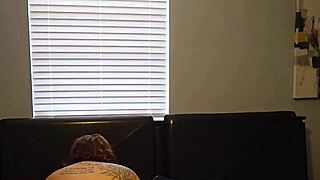 Busty tattooed black milf rides drblackjohnsonxxx monster cock cowgirl