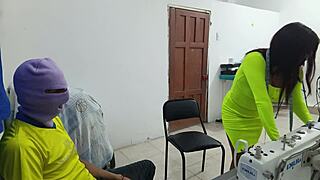 Hey whore, bend over so I grope that tall submissive ass at work?