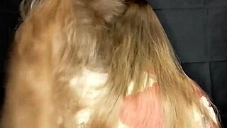 wanna see me cum all over stepmom's long hair she loved it