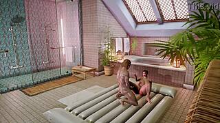 wanna feel my big tits and curvy ass in this nuru massage orgy?