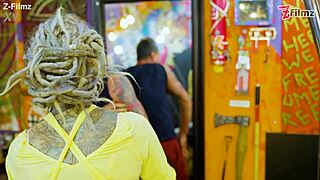 Tattoo Pornstar Assfucked Hard ATM Facial by Customer