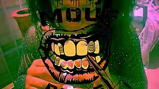 ebony sub outdoor public golden shower domination by old black master