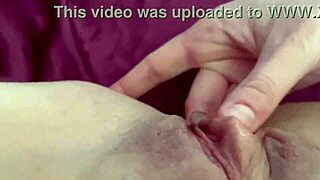 super horny italian milf fingers wet pussy pov close up