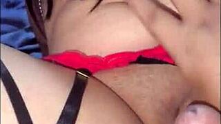 stepmom caught me stroking to videos