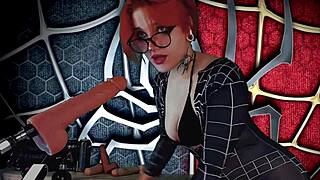Spider Girl Meridjane Blowjob