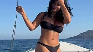 yasmina khan, boat sex took you deep sea then creampie dumped in your ass?