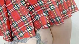 lucky livie blainn uk schoolgirl slutted in office pov