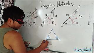 university nerd student seduces teacher with trigonometry sex lesson