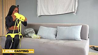 first time black latina student takes bwc anal 😈🍑🔥