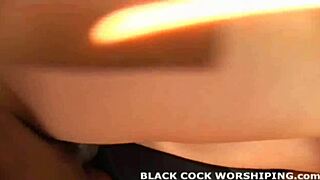 Black Cock Stretches My Tight White Pussy Better Than Anything