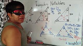 university nerd student seduces teacher with trigonometry sex lesson