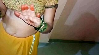 intimate closeup with indian couple's passionate connection
