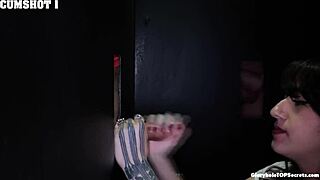 Hold Cum In Mouth Now Swallow It All Gloryhole Style