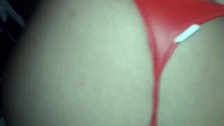 Your buddy's whore bares back for raw cock