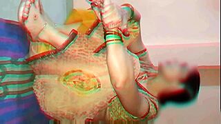 intimate closeup with indian couple's passionate connection