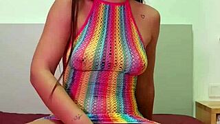 Shoving huge zucchini deep in my ass till I squirt cum