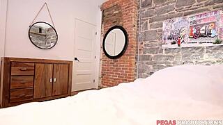 pegas french daddy rips lingerie teaching tattooed stepdaughter stripping lesson 😈💦