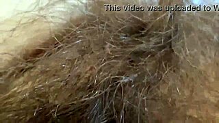 giantess hairy model's extreme close-up clit vagina asshole fetish