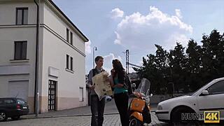 Street Pickup Beauty Fucked Hard as Cuck BF Watches!