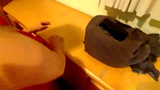 blonde milf tasted his cock then begged to get fucked hard