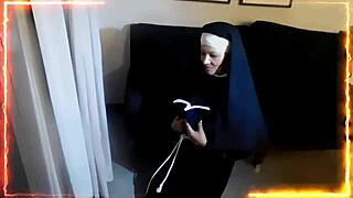religious fanatic whore fulfills christian men's dirty confession orgy dreams