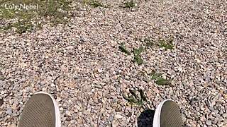 tried pranking skinny neighbor girl but it spiraled out of control fast